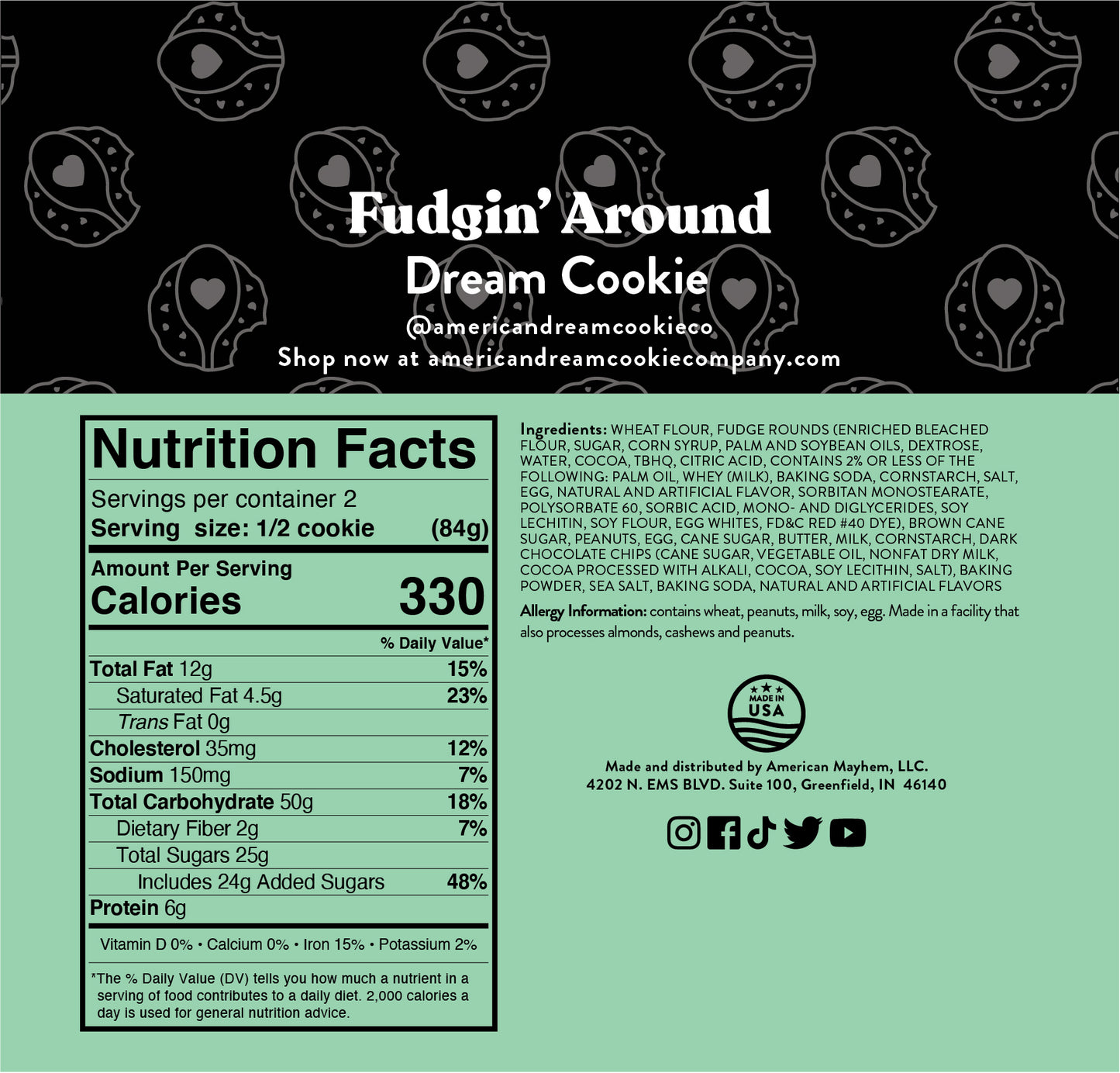 Fudgin' Around Cookie